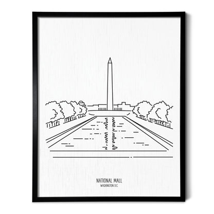 Washington DC National Mall Art Print
