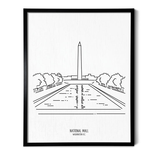 Washington DC National Mall Art Print