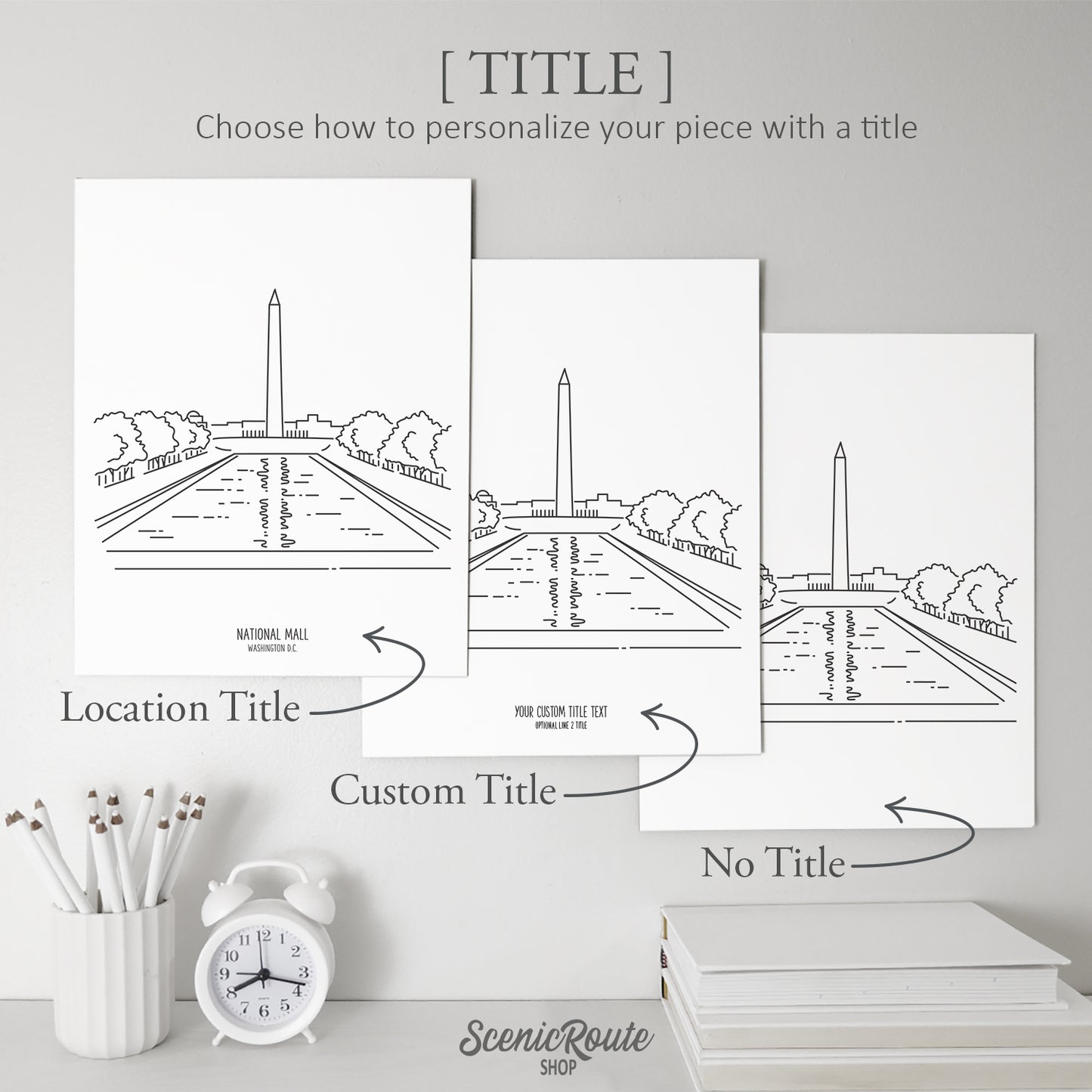 Washington DC National Mall Art Print