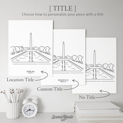 Washington DC National Mall Art Print