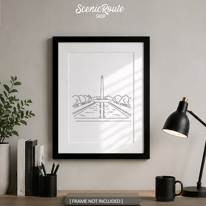 Washington DC National Mall Art Print