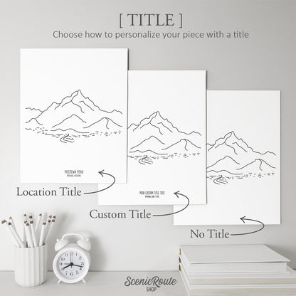 Arizona Piestewa Peak Art Print