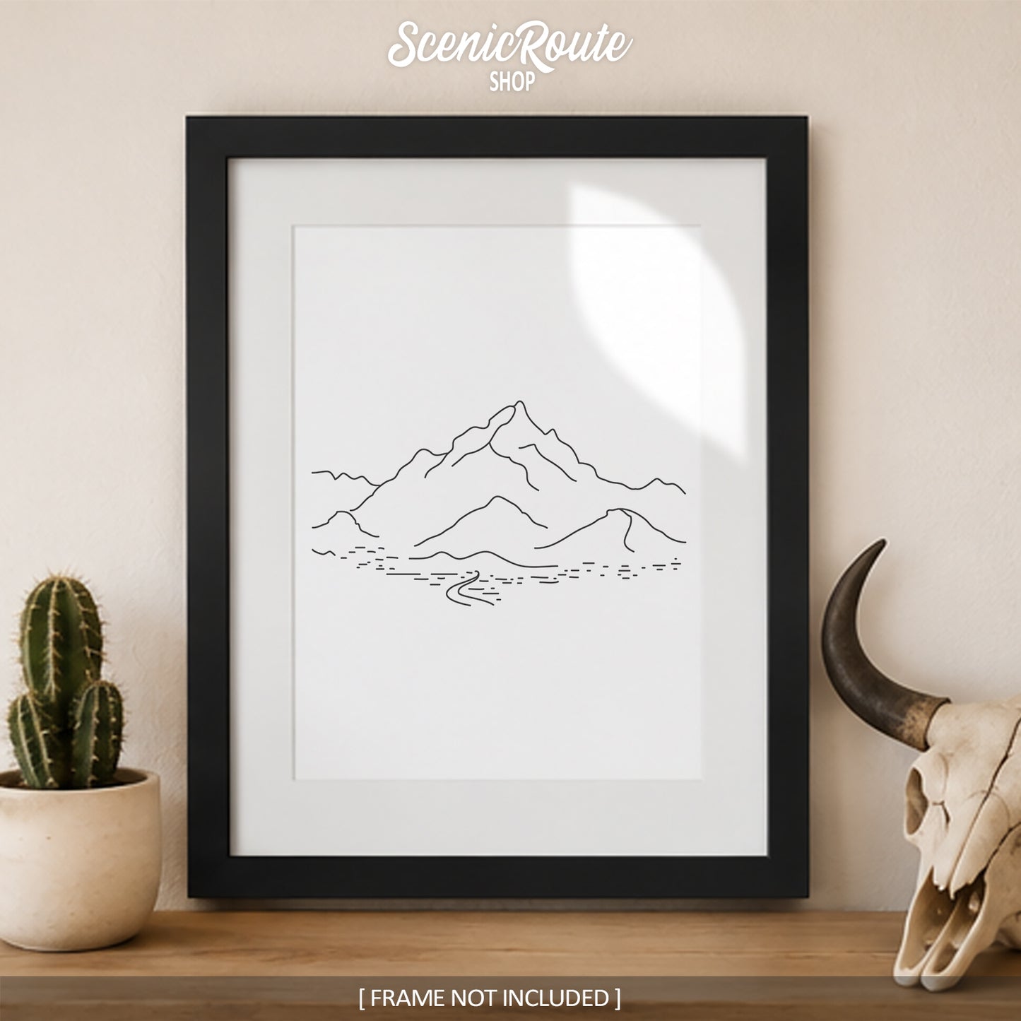 Arizona Piestewa Peak Art Print