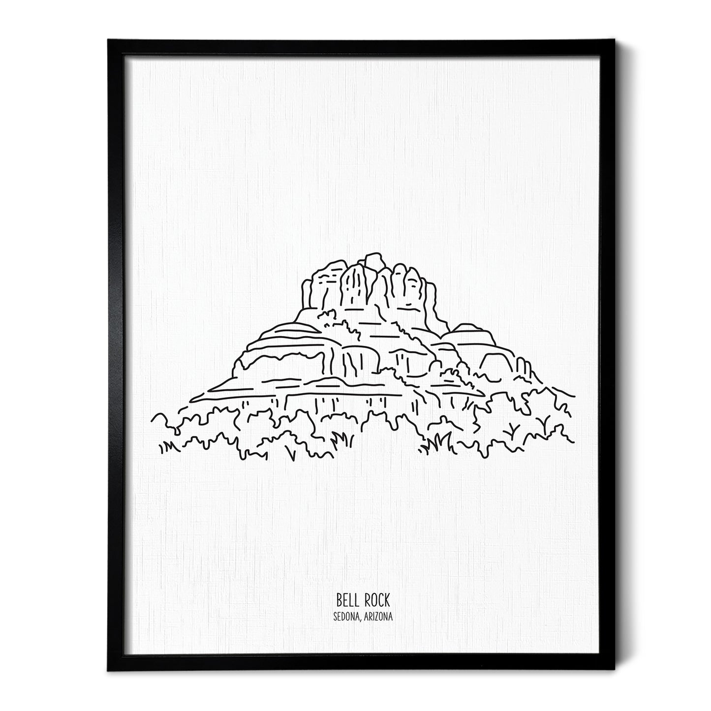 Arizona Sedona Bell Rock Art Print