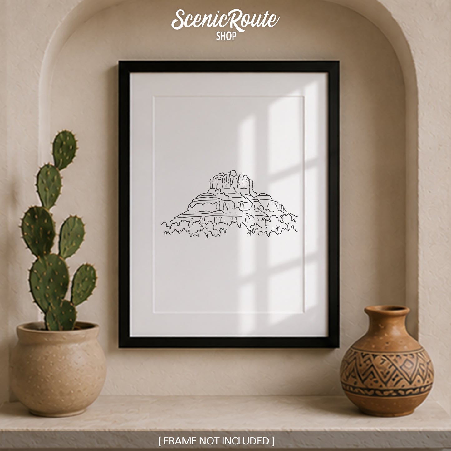 Arizona Sedona Bell Rock Art Print
