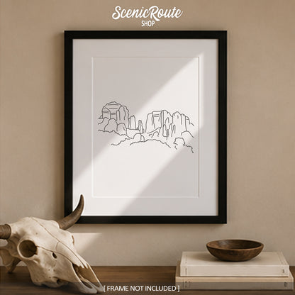 Arizona Cathedral Rock Sedona Art Print