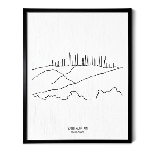 Arizona South Mountain Art Print