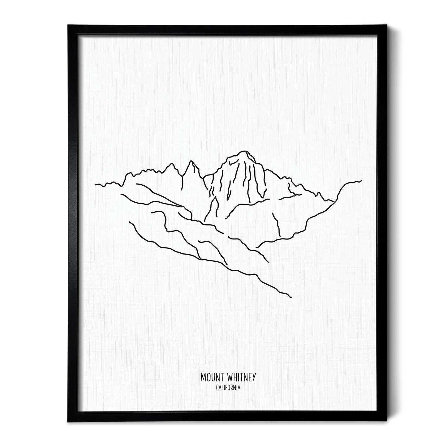 California Mount Whitney Art Print