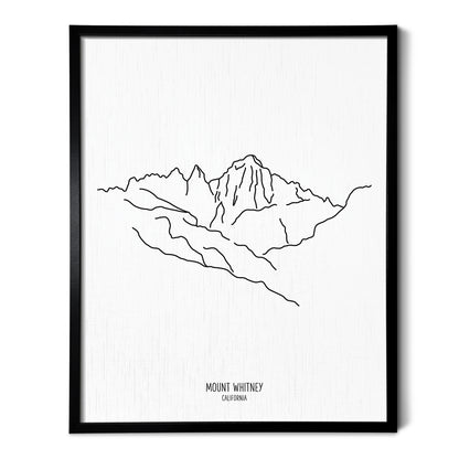 California Mount Whitney Art Print