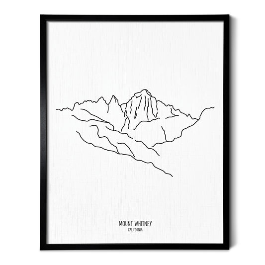 California Mount Whitney Art Print
