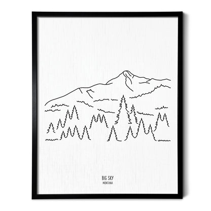Montana Big Sky Art Print