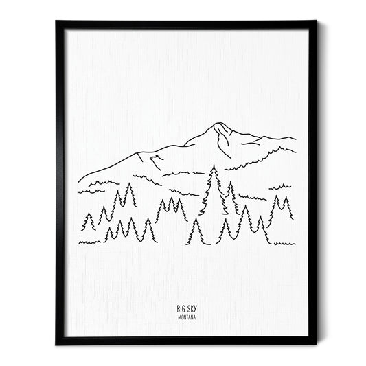 Montana Big Sky Art Print