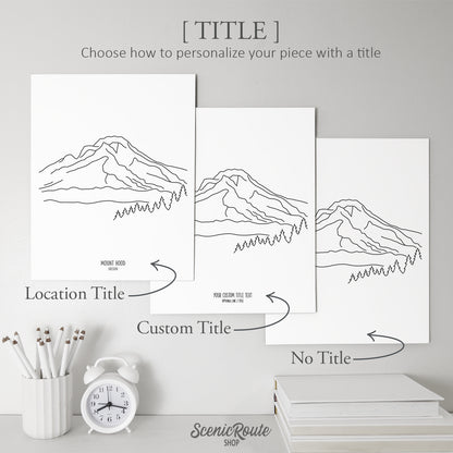 Oregon Mount Hood Art Print
