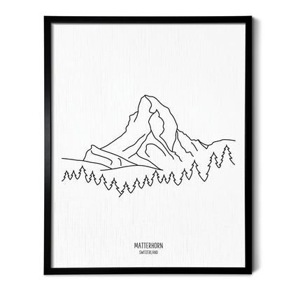 Switzerland Matterhorn Art Print
