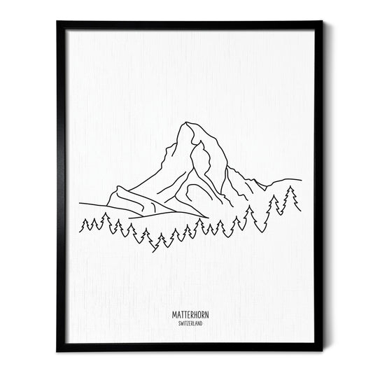 Switzerland Matterhorn Art Print