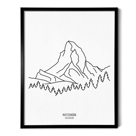 Switzerland Matterhorn Art Print