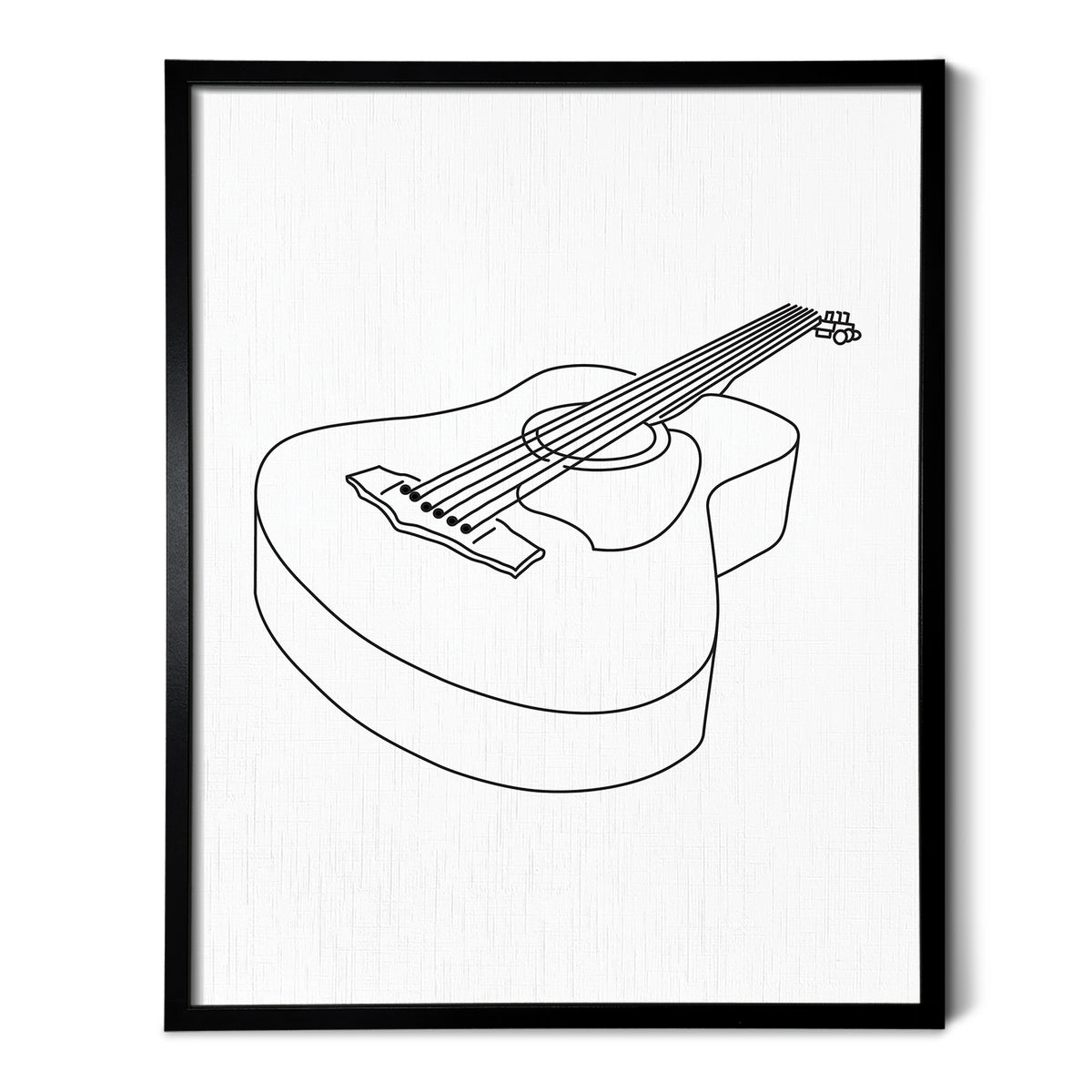 Guitar Art Print