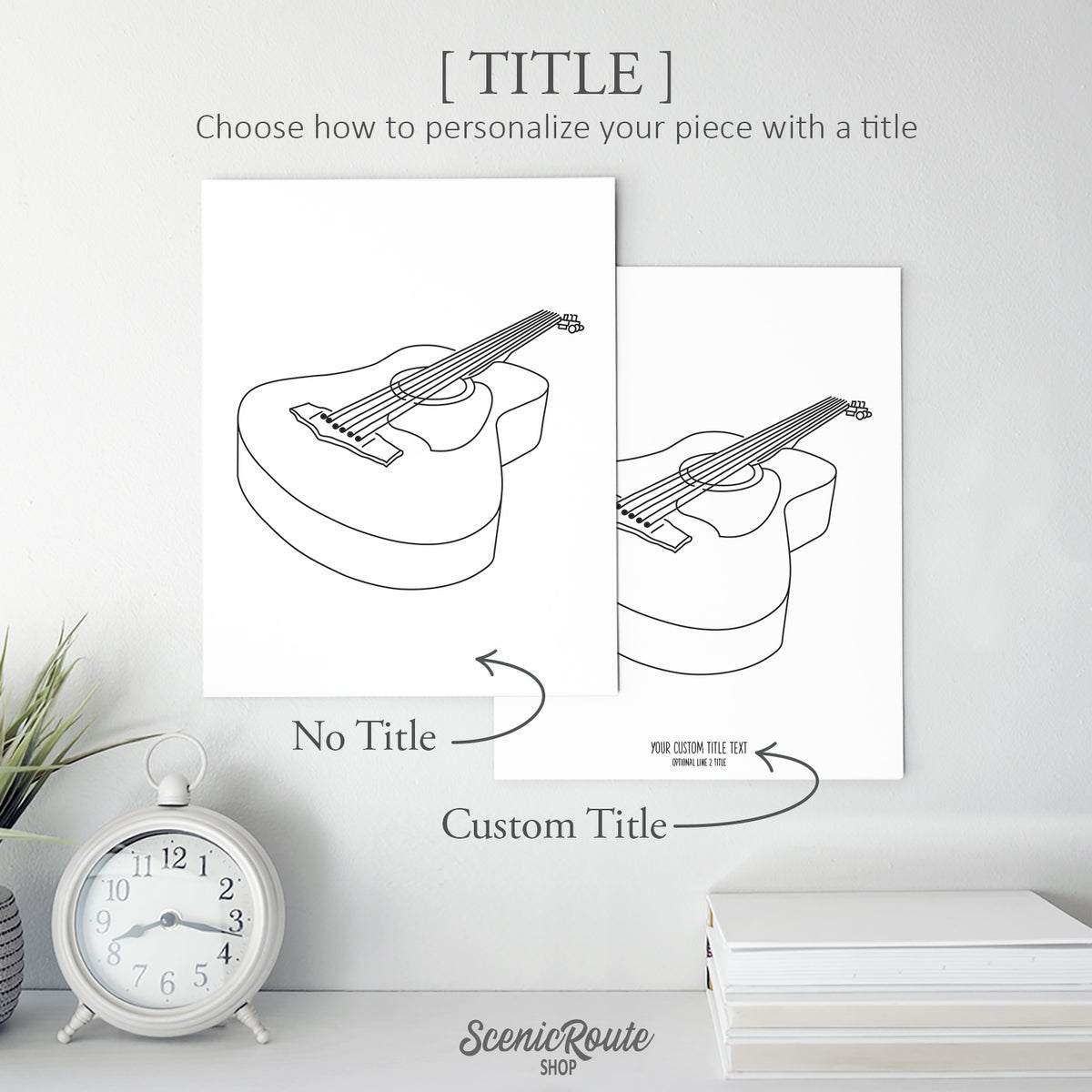 Guitar Art Print