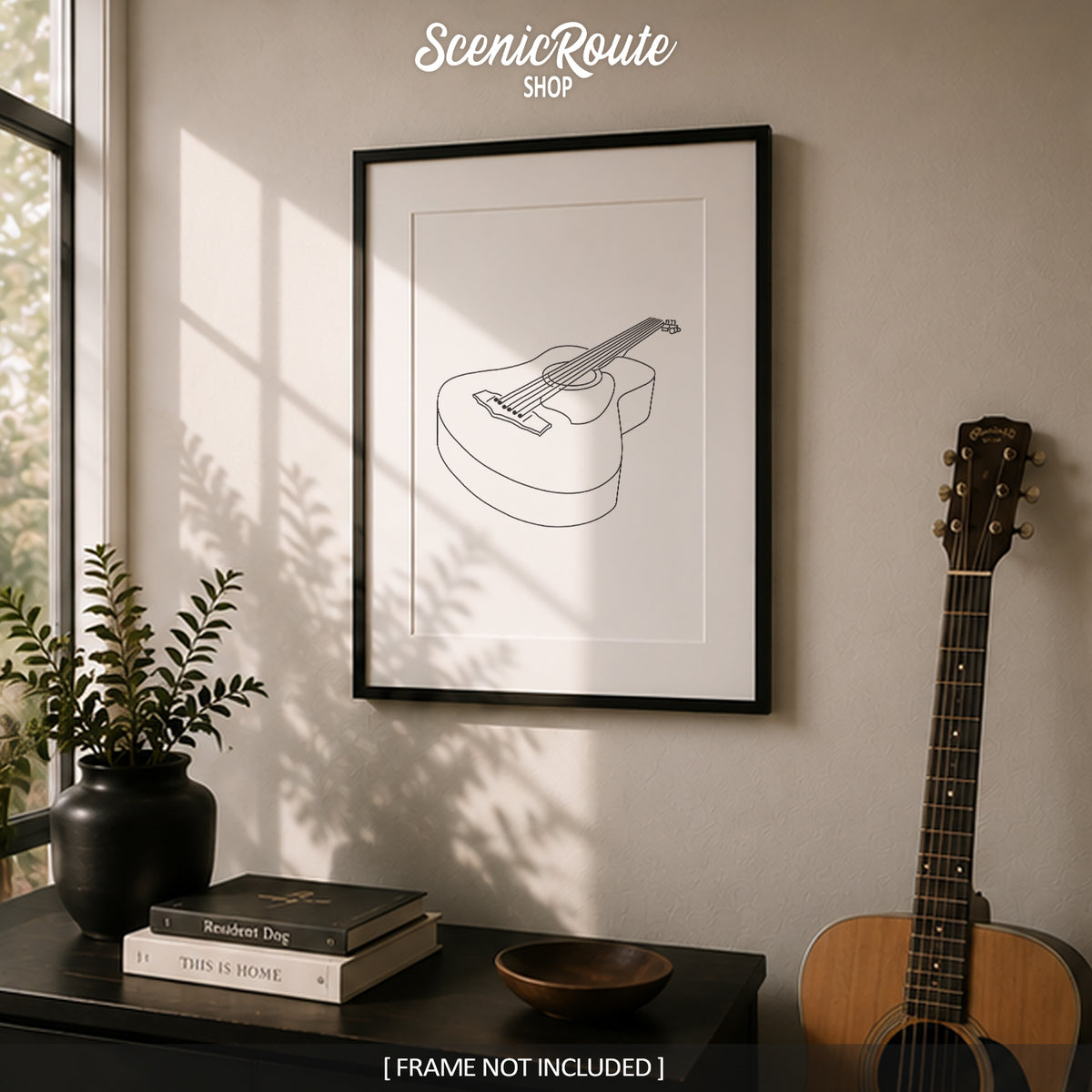Guitar Art Print