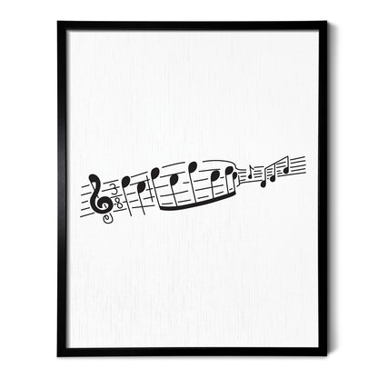 Music Notes / Sheet Music Art Print