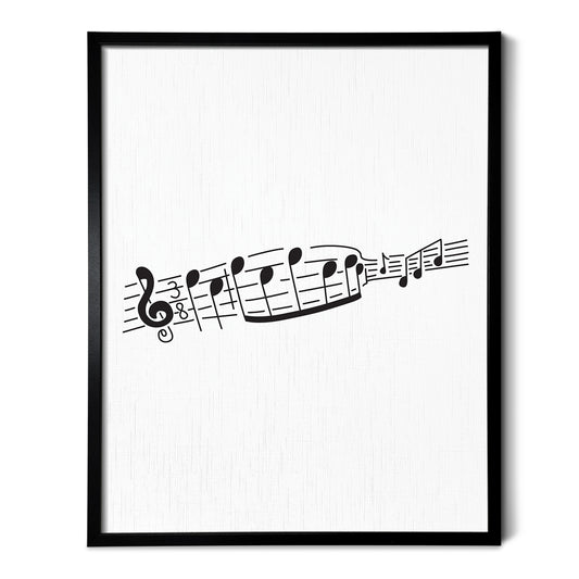 Music Notes / Sheet Music Art Print