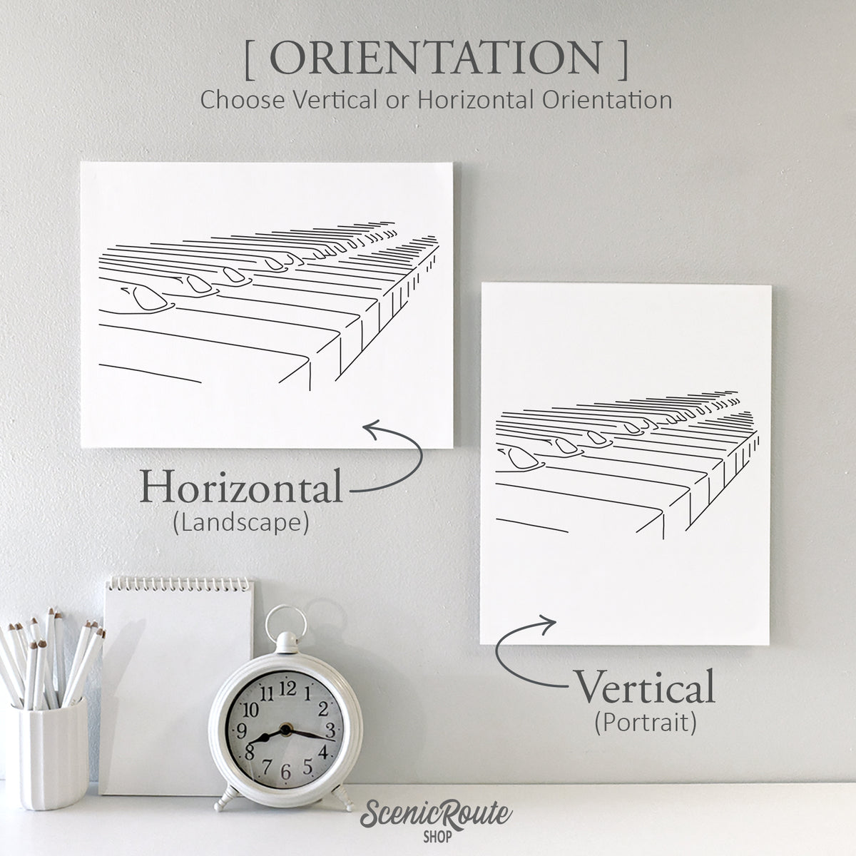 Piano Art Print