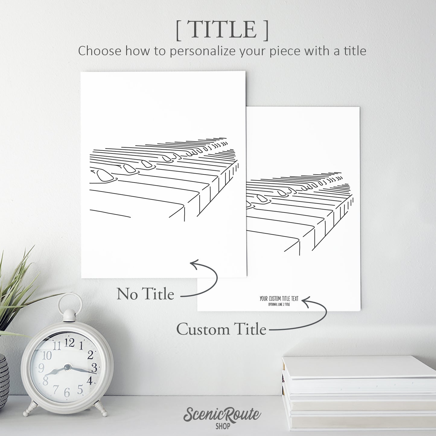Piano Art Print