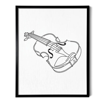 Violin Art Print