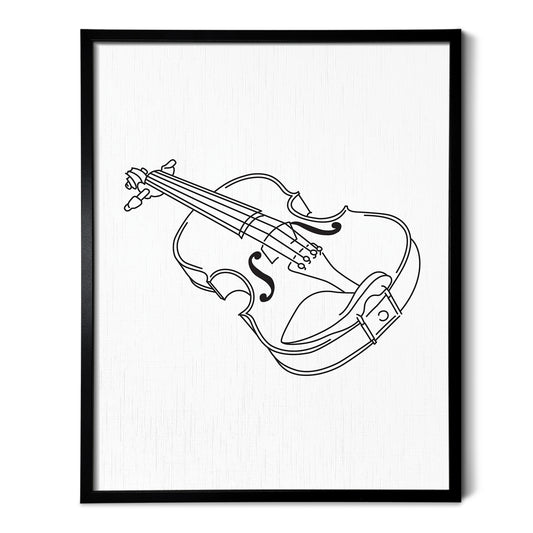 Violin Art Print