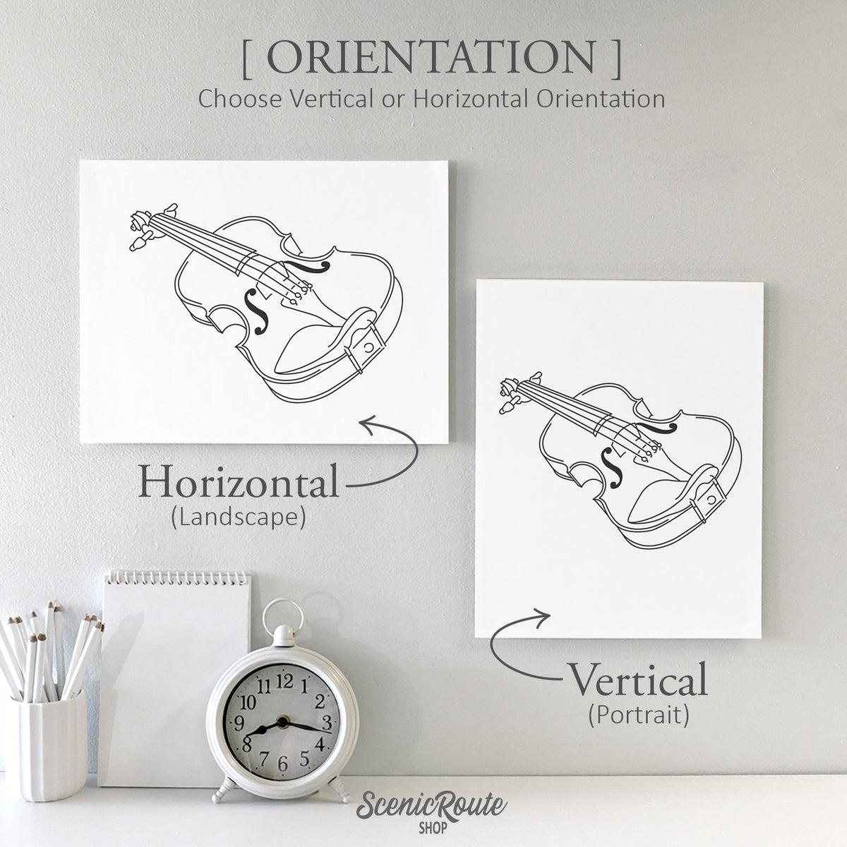 Violin Art Print