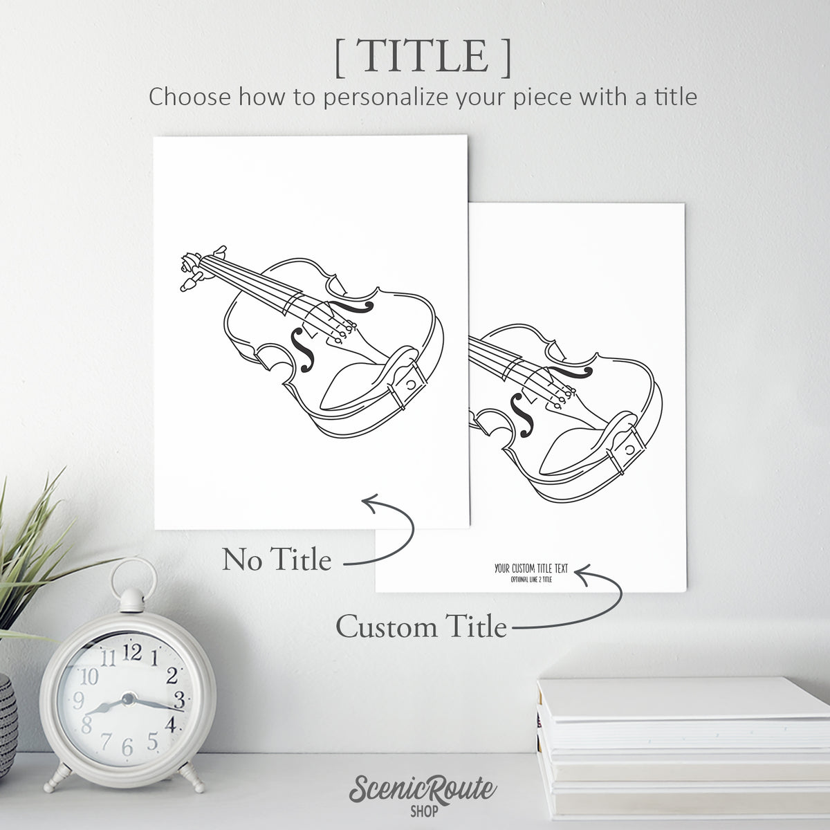 Violin Art Print