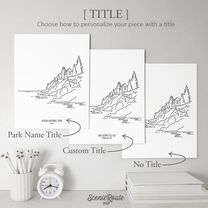 Acadia National Park, Maine Art Print