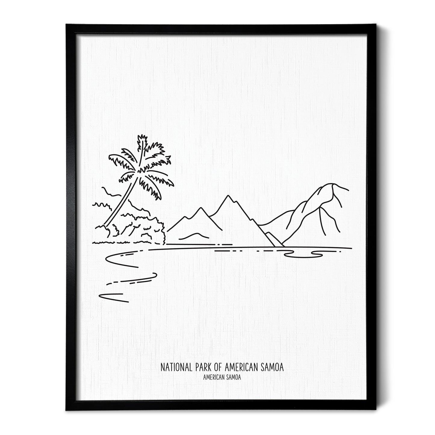 American Samoa National Park Art Print