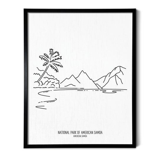 American Samoa National Park Art Print