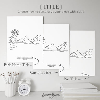 American Samoa National Park Art Print