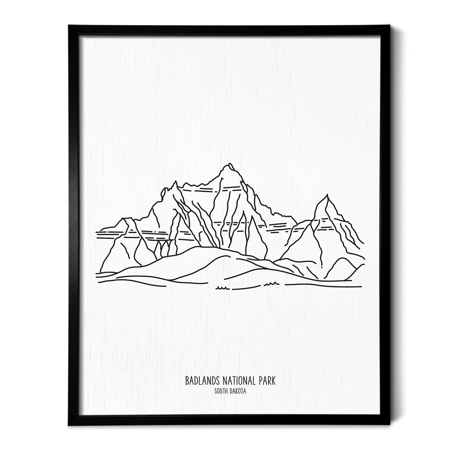 Badlands National Park, South Dakota Art Print