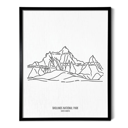 Badlands National Park, South Dakota Art Print