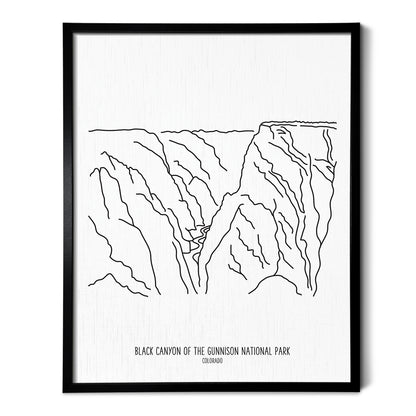 Black Canyon of the Gunnison National Park, Colorado Art Print