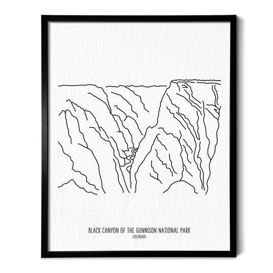 Black Canyon of the Gunnison National Park, Colorado Art Print