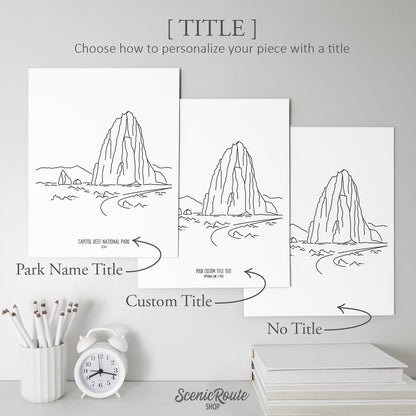 Capitol Reef National Park, Utah Art Print