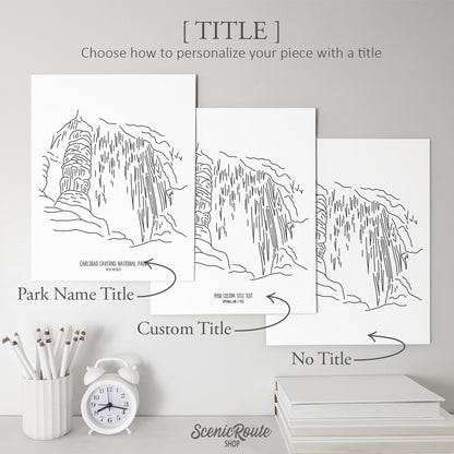 Carlsbad Caverns National Park, New Mexico Art Print