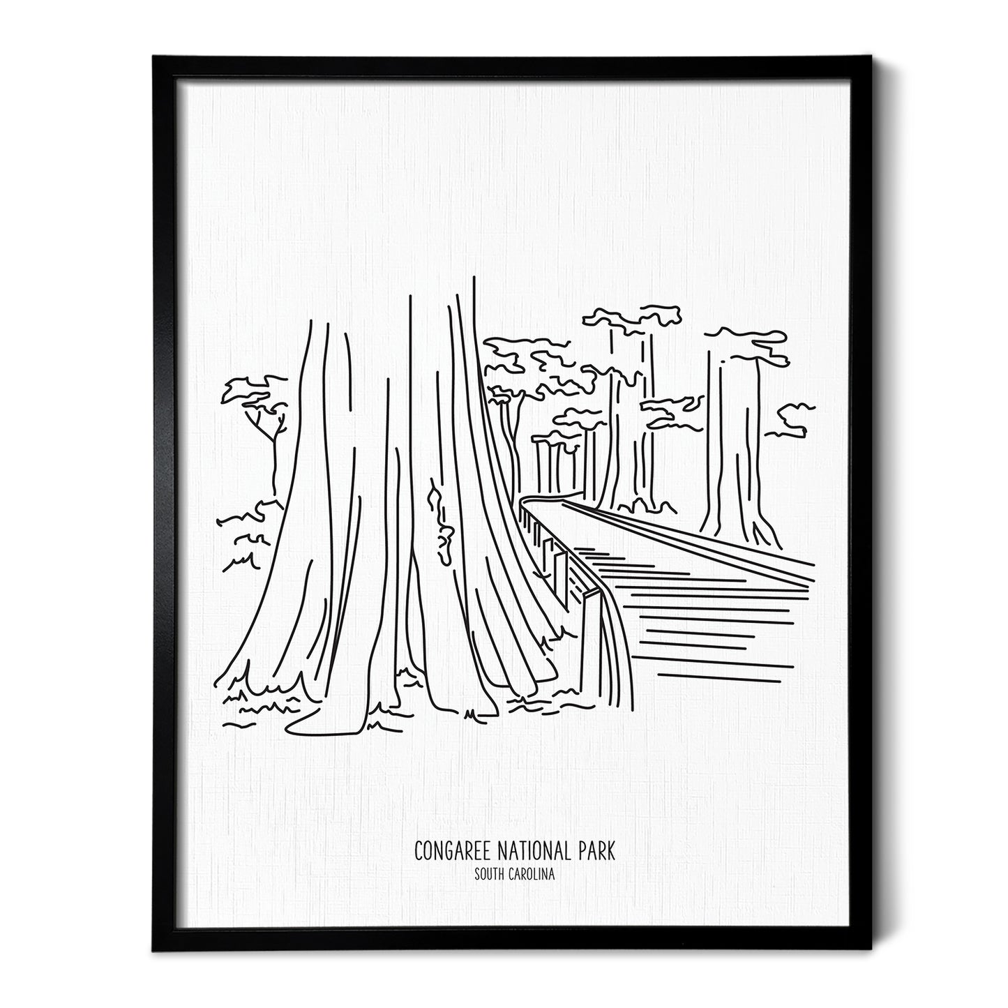Congaree National Park, South Carolina Art Print