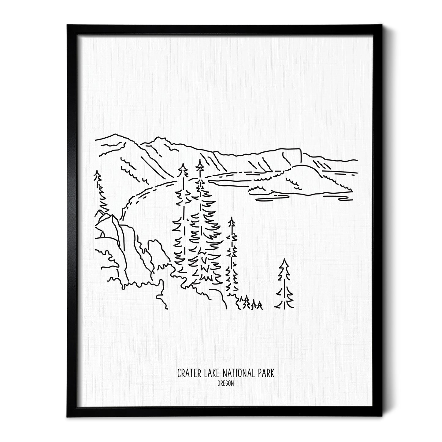 Crater Lake National Park, Oregon Art Print