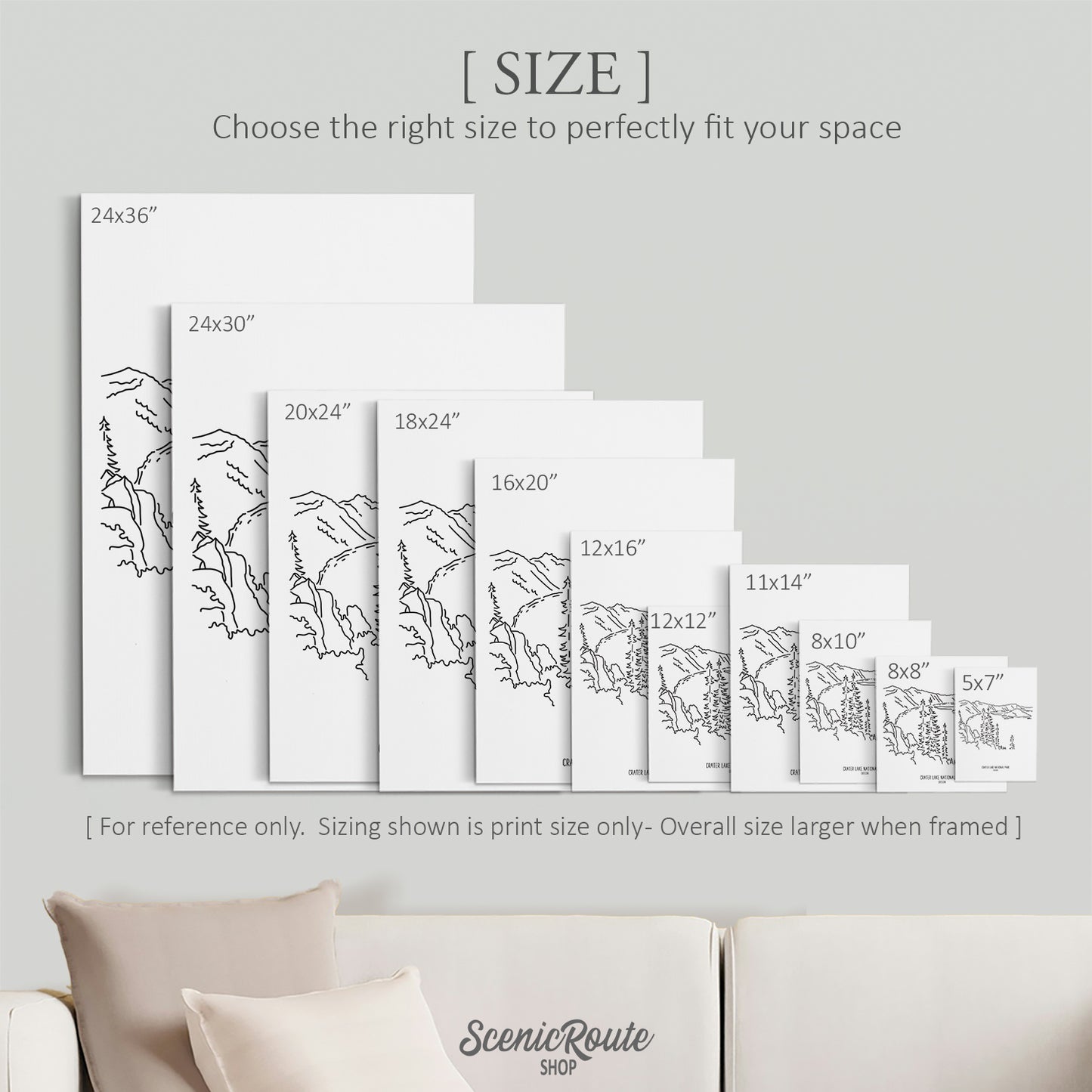 Crater Lake National Park, Oregon Art Print
