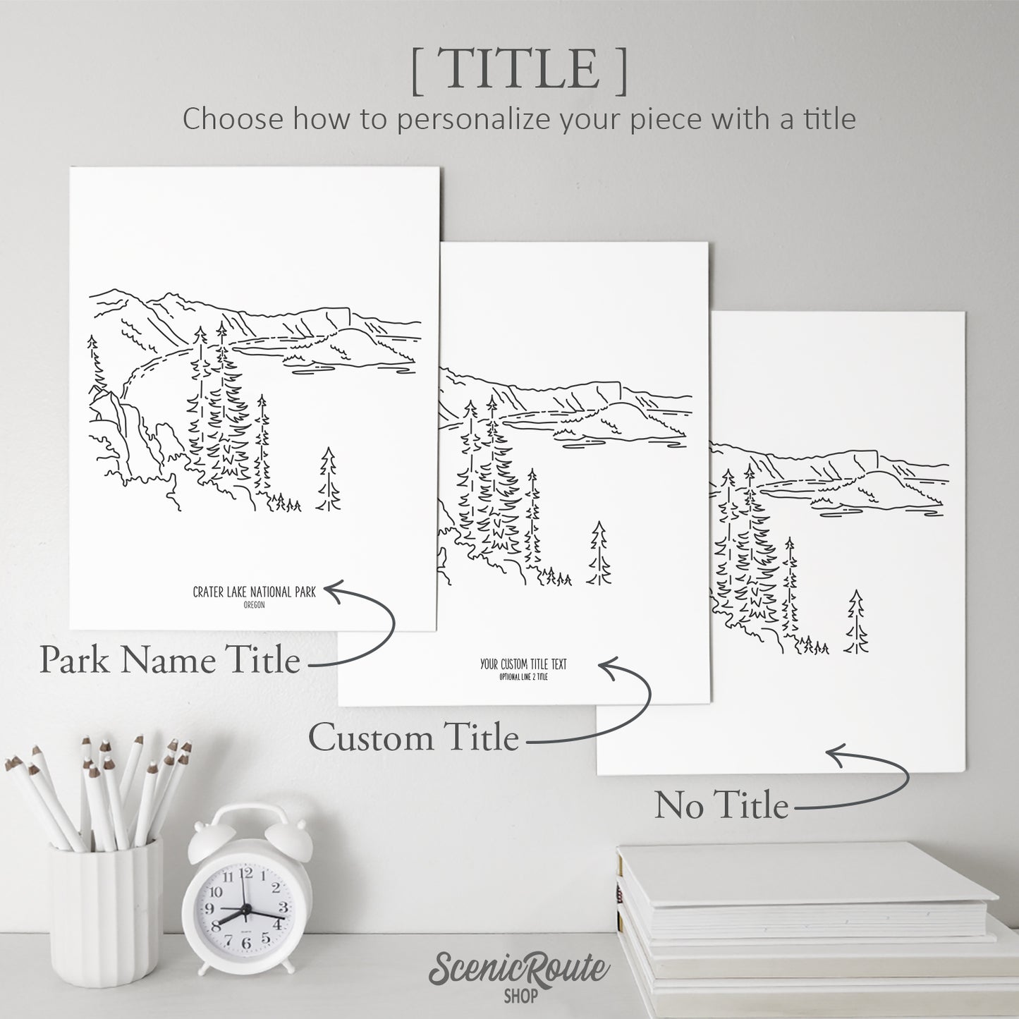 Crater Lake National Park, Oregon Art Print