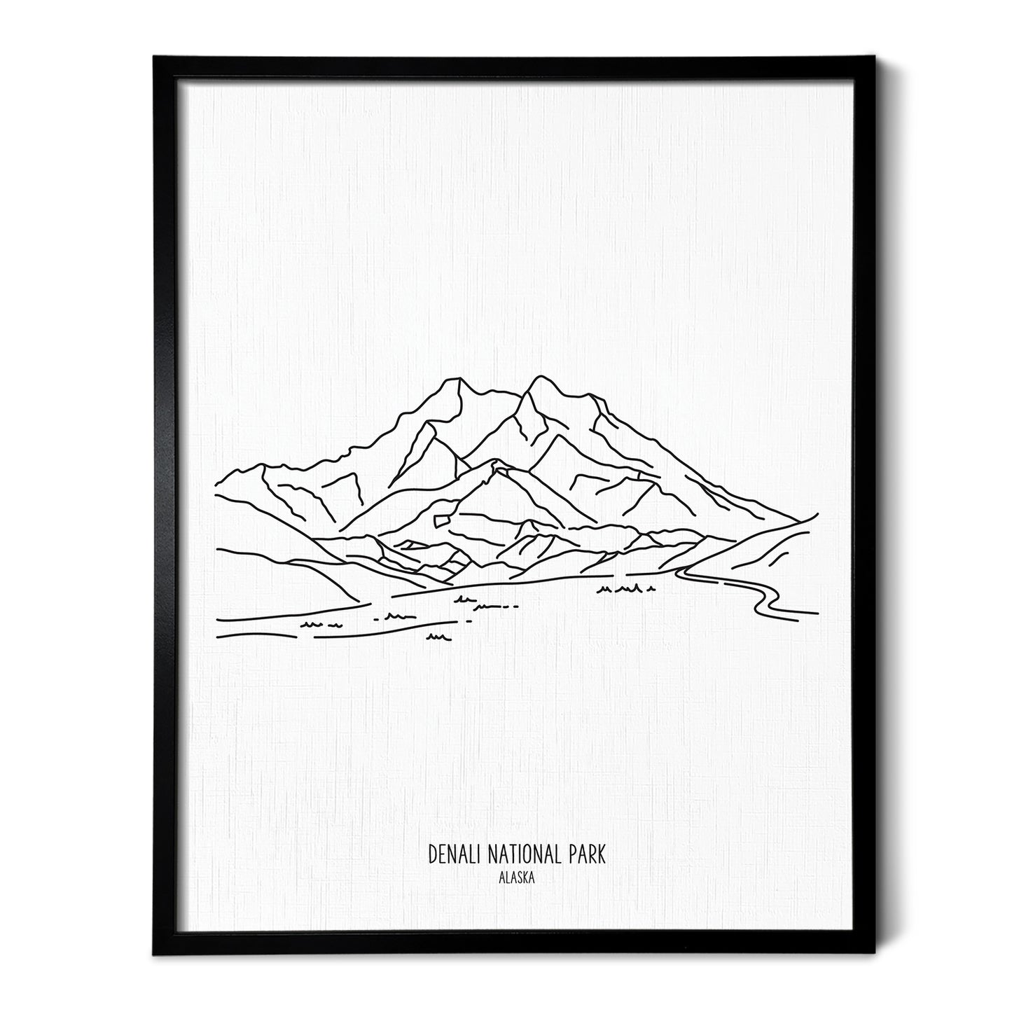 Denali National Park (Mount McKinley), Alaska Art Print