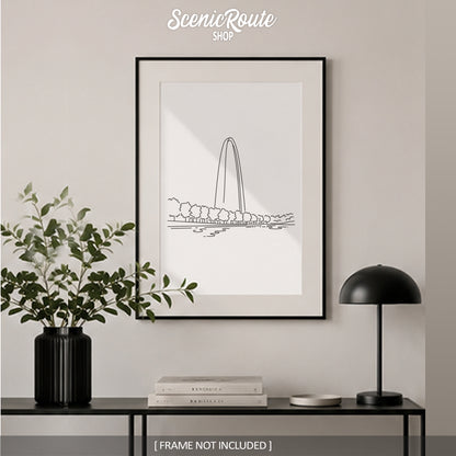 Gateway Arch National Park, Missouri Art Print
