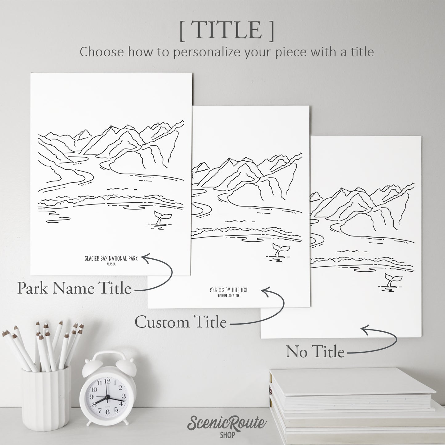 Glacier Bay National Park, Alaska Art Print