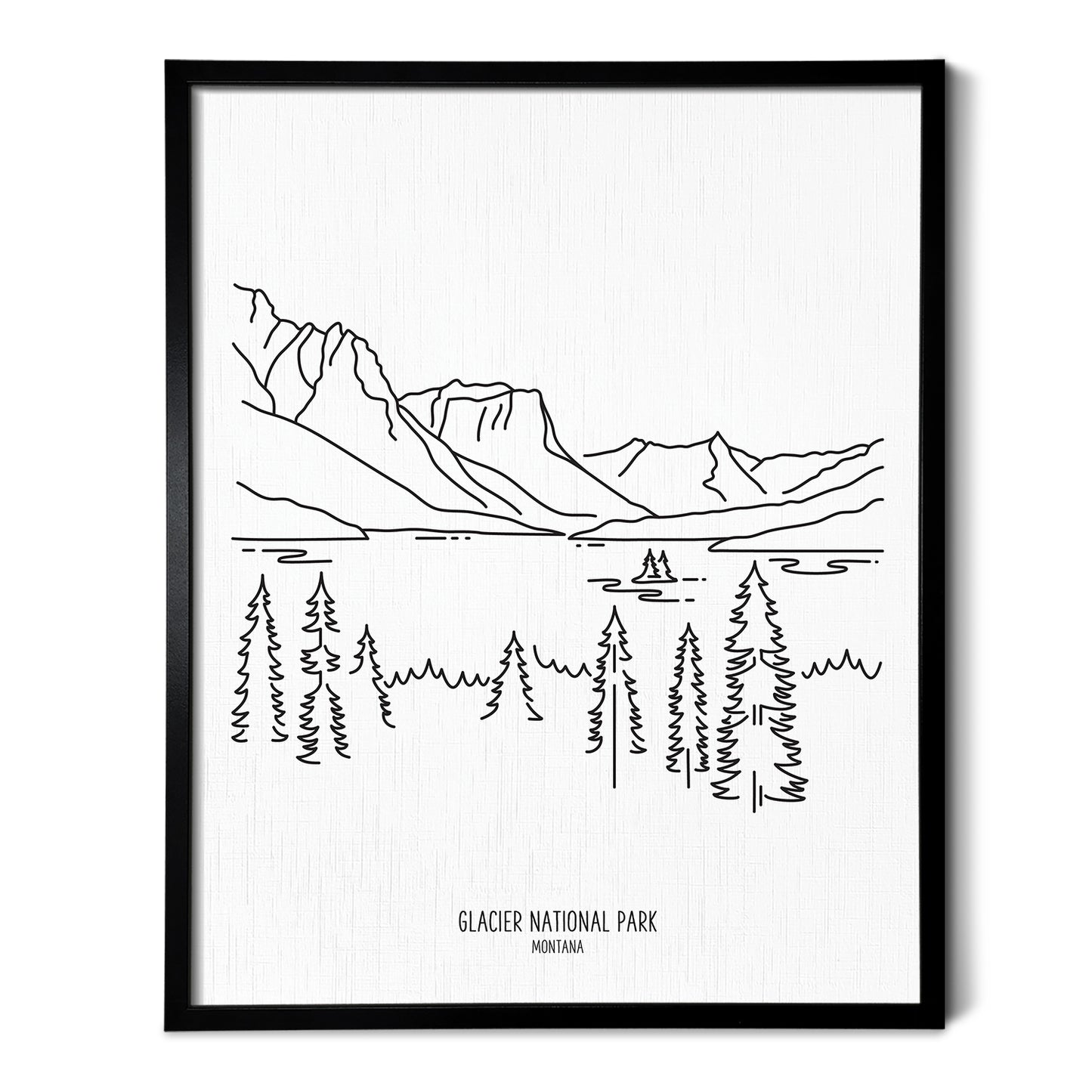 Glacier National Park, Montana Art Print
