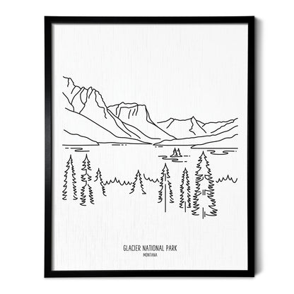 Glacier National Park, Montana Art Print